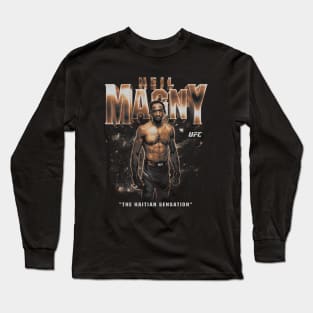 Neil Magny Retro Bitmap Long Sleeve T-Shirt